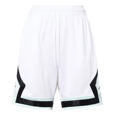 AIR JORDAN Air Jordan Jumpman Diamond Basketball Sports Shorts White