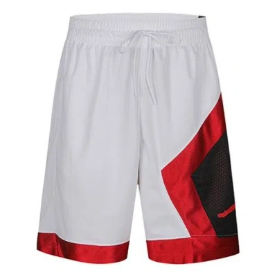 AIR JORDAN Air Jordan Jumpman Diamond Mesh Splicing Basketball Shorts White