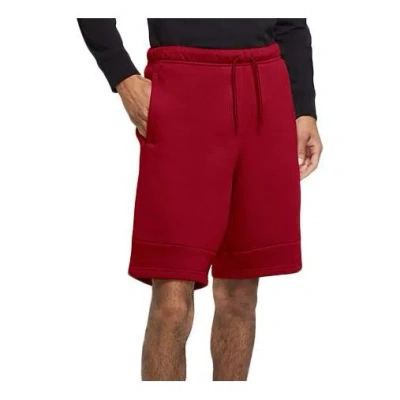 AIR JORDAN Air Jordan Jumpman Logo Basketball Sports Knit Shorts Red