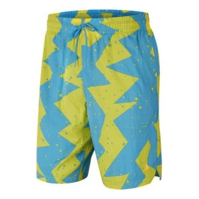AIR JORDAN Air Jordan Jumpman Poolside 9 Breathable Casual Shorts Blue