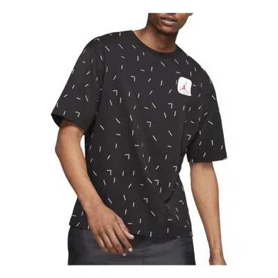 AIR JORDAN Air Jordan Legacy AJ5 AOP Short Sleeve T-Shirt 'Black'