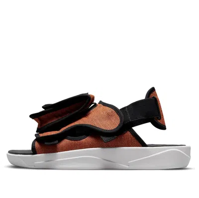AIR JORDAN Air Jordan LS Slide Sports Orange Sandals 'Rust Orange Peak White University Red'