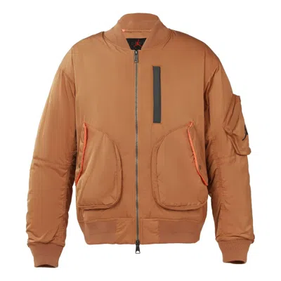 AIR JORDAN Air Jordan Ma-1 Flight Reflective Warm Jacket For Men Orange