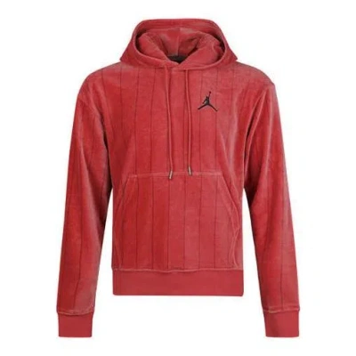 AIR JORDAN Men's Air Jordan Air Stripe Fleece Red