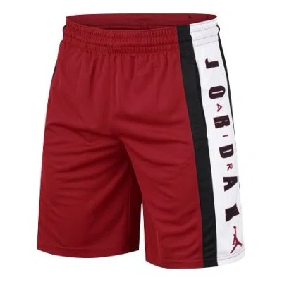 AIR JORDAN Men's Air Jordan Basketball Sports Red Shorts