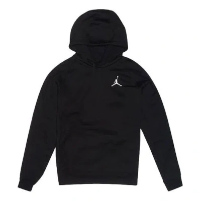AIR JORDAN Men's Air Jordan Chest Embroidered Logo Athleisure Casual Sports Black