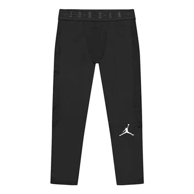 AIR JORDAN Men's Air Jordan Dri-FIT Moisture Conduction Quick Dry Elastic Tight Gym Pants/Trousers/Joggers Blac