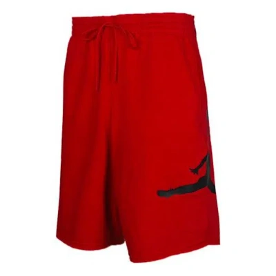 AIR JORDAN Men's Air Jordan Jumpman Sports Knit Red Shorts