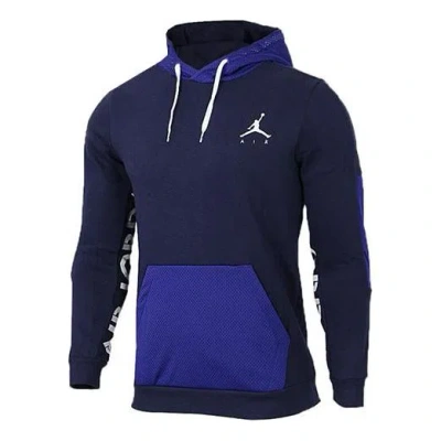 AIR JORDAN Men's Air Jordan Logo Contrasting Colors Blue