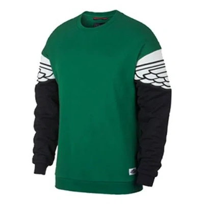 AIR JORDAN Men's Air Jordan Round Neck Sports Green