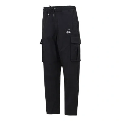 AIR JORDAN Men's Air Jordan Utility Big Pocket Cargo Casual Long Pants/Trousers Autumn Black