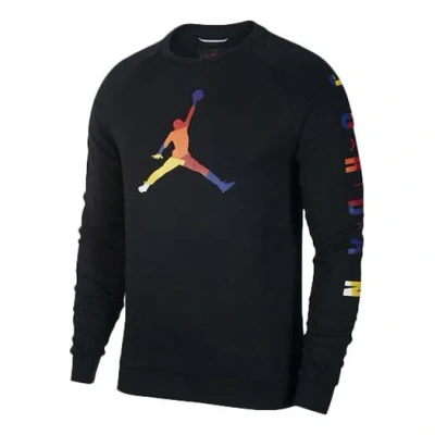 AIR JORDAN Air Jordan Men's Sports Sweatshirt Long Sleeve 'Black'