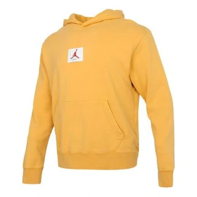 AIR JORDAN Air Jordan MENS Logo Print Long Sleeve Yellow