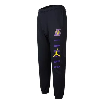 AIR JORDAN Air Jordan NBA Courtside Statement Edition Los Angeles Lakers Bundle Feet Sports Long Pants Black