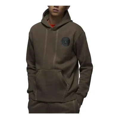 AIR JORDAN Air Jordan Paris Saint-Germain Logo Hoodie Asia Sizing 'Brown'