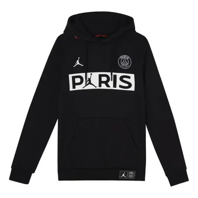 AIR JORDAN Air Jordan Paris Saint-Germain PSG logo Printing Autumn Hoodies 'Black'