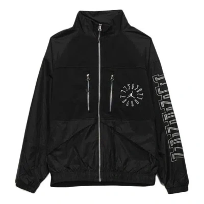 AIR JORDAN Air Jordan Printing Casual Training Lightweight Jacket Black