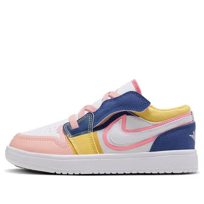 AIR JORDAN (PS) Air Jordan 1 Low ALT SE 'Pink Navy Yellow'