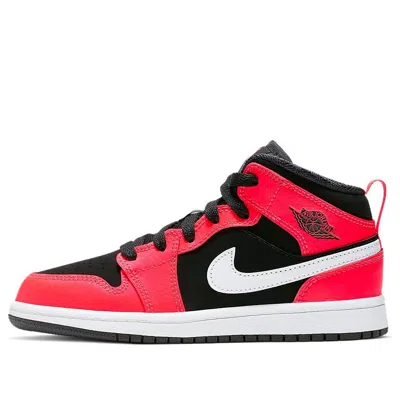 AIR JORDAN (PS) Air Jordan 1 Mid 'Black Infrared 23'