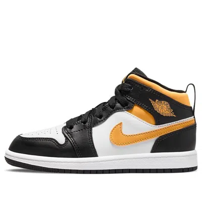 AIR JORDAN (PS) Air Jordan 1 Mid 'Black University Gold'