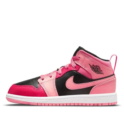 AIR JORDAN (PS) Air Jordan 1 Mid 'Coral Chalk'