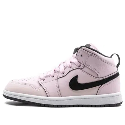 AIR JORDAN (PS) Air Jordan 1 Mid 'Pink Foam Black'