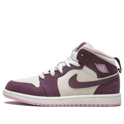 AIR JORDAN (PS) Air Jordan 1 Mid 'Sand Purple'
