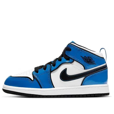 AIR JORDAN (PS) Air Jordan 1 Mid SE 'Signal Blue'