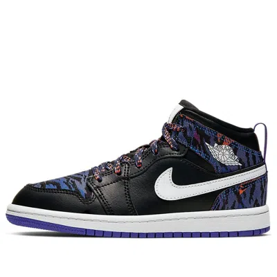 AIR JORDAN (PS) Air Jordan 1 Mid SE 'Tiger Stripe'