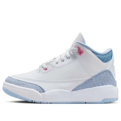 AIR JORDAN (PS) Air Jordan 3 Retro 'White Cobalt Bliss'