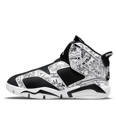 AIR JORDAN (PS) Air Jordan 6 Retro Little Flex SE 'Black White'