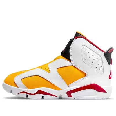 AIR JORDAN (PS) Air Jordan 6 Retro Little Flex 'White Yellow'