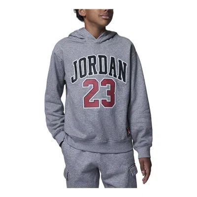 AIR JORDAN (PS) Air Jordan Fleece Pullover Hoodie 'Grey'