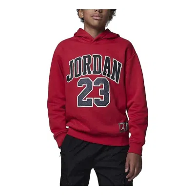 AIR JORDAN (PS) Air Jordan Fleece Pullover Hoodie 'Red'