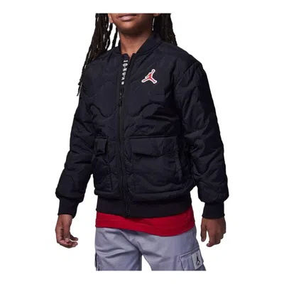 AIR JORDAN (PS) Air Jordan Quilted Liner Jacket 'Black'