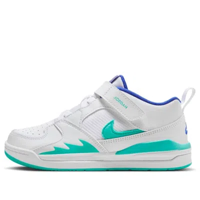 AIR JORDAN (PS) Air Jordan Stadium 90 SE 'White Hyper Royal Jade'