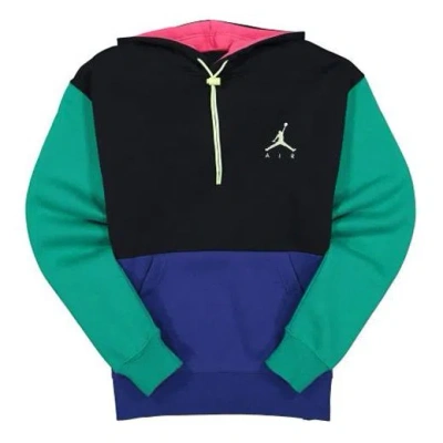 AIR JORDAN Air Jordan Small Colorblock Casual Sports Long Sleeves Hoodie Men's Colorblock