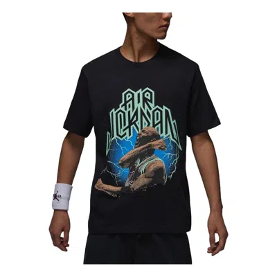 AIR JORDAN Air Jordan Sport Dri-FIT Graphic T-Shirt Asia Sizing 'Black'