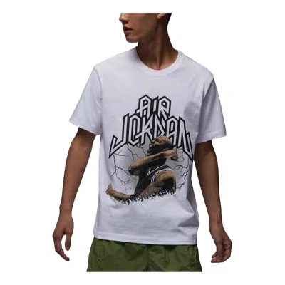 AIR JORDAN Air Jordan Sport Dri-FIT Graphic T-shirt Asia Sizing 'White'