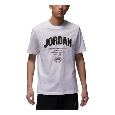 AIR JORDAN Air Jordan Sport Dri-FIT Graphic T-shirt Asia Sizing 'White'