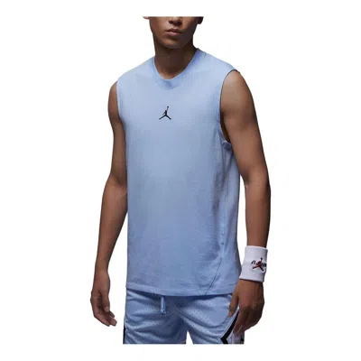 AIR JORDAN Air Jordan Sport Dri-FIT Logo Tank 'Blue'