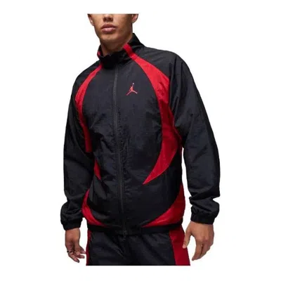 AIR JORDAN Air Jordan Sport Jam Warm Up Jacket Asia Sizing 'Black Red'