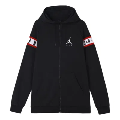 AIR JORDAN Air Jordan Sports Hooded Jacket Men Black