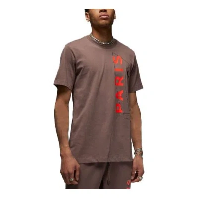 AIR JORDAN Air Jordan Statement Diamond T-Shirt 'Brown'