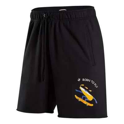 AIR JORDAN Air Jordan Street Style Plain Logo Shorts 'Black'