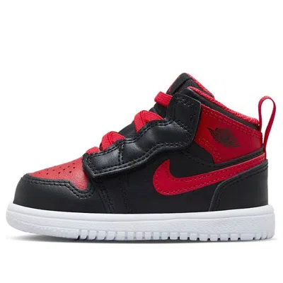 AIR JORDAN (TD) Air Jordan 1 Mid ALT 'Bred Toe'