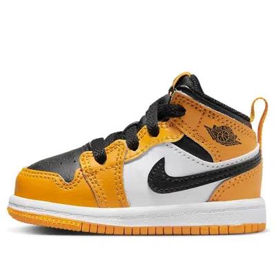 AIR JORDAN (TD) Air Jordan 1 Mid 'Reverse Yellow Toe'