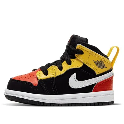 AIR JORDAN (TD) Air Jordan 1 Mid SE 'Amarillo Team Orange'