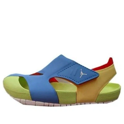 AIR JORDAN (TD) Air Jordan Flare 'Blue Green Yellow'