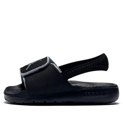 AIR JORDAN (TD) Air Jordan Hydro 6 Slide BT 'Black Wolf Grey'